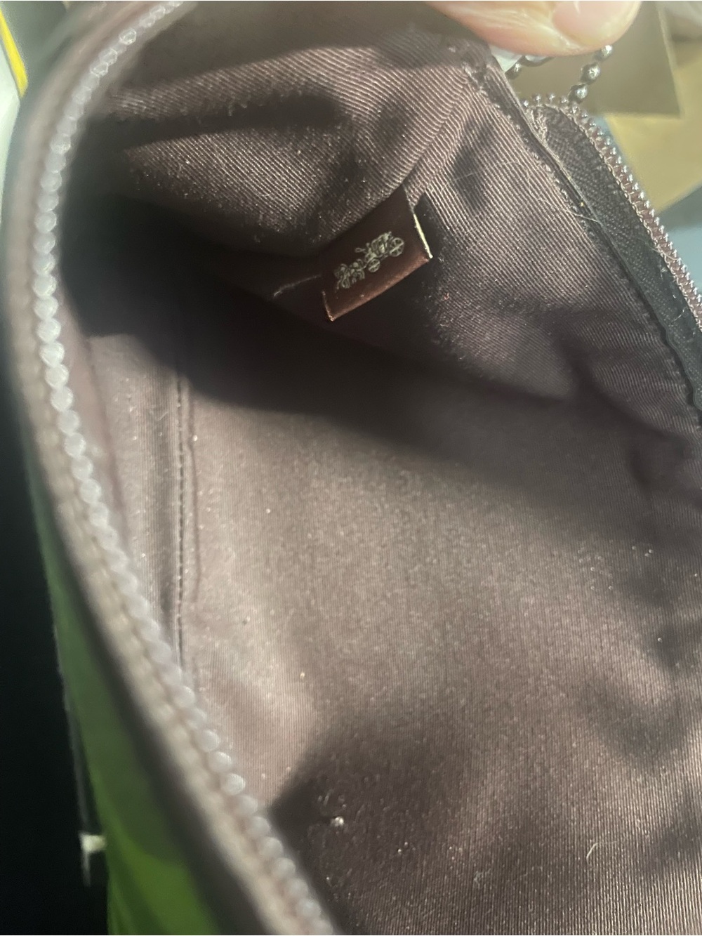 Coach Lime Signature Wristlet with White Tag - Picture 7 of 7